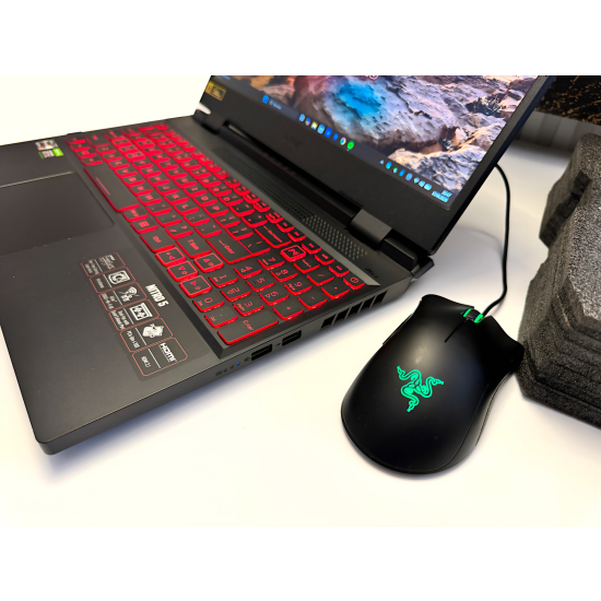 Gamingowy Laptop Acer Nitro Ryzen 12-wątk Nvidia RTX 8GB 144Hz Win11 Do Gier Pracy